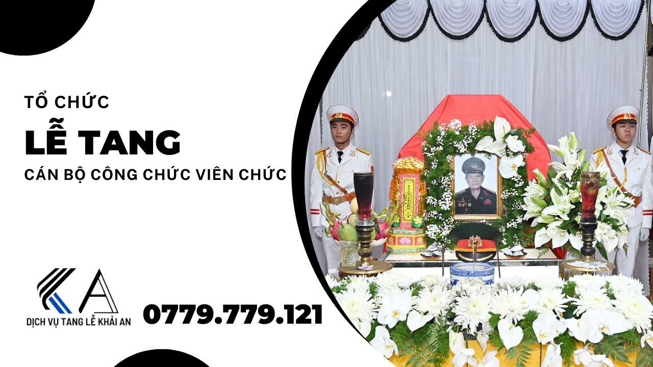 tổ chức lễ tang cán bộ công chức viên chức tại tphcm