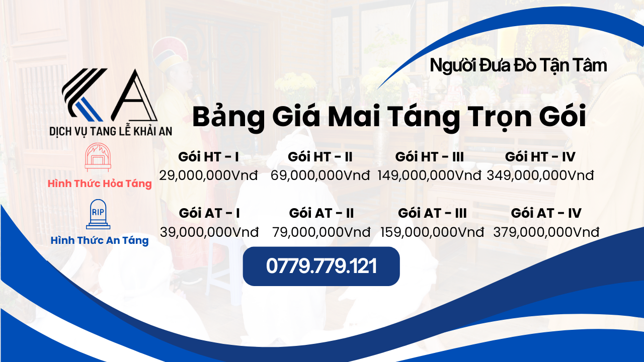 Dịch vụ mai táng trọn gói