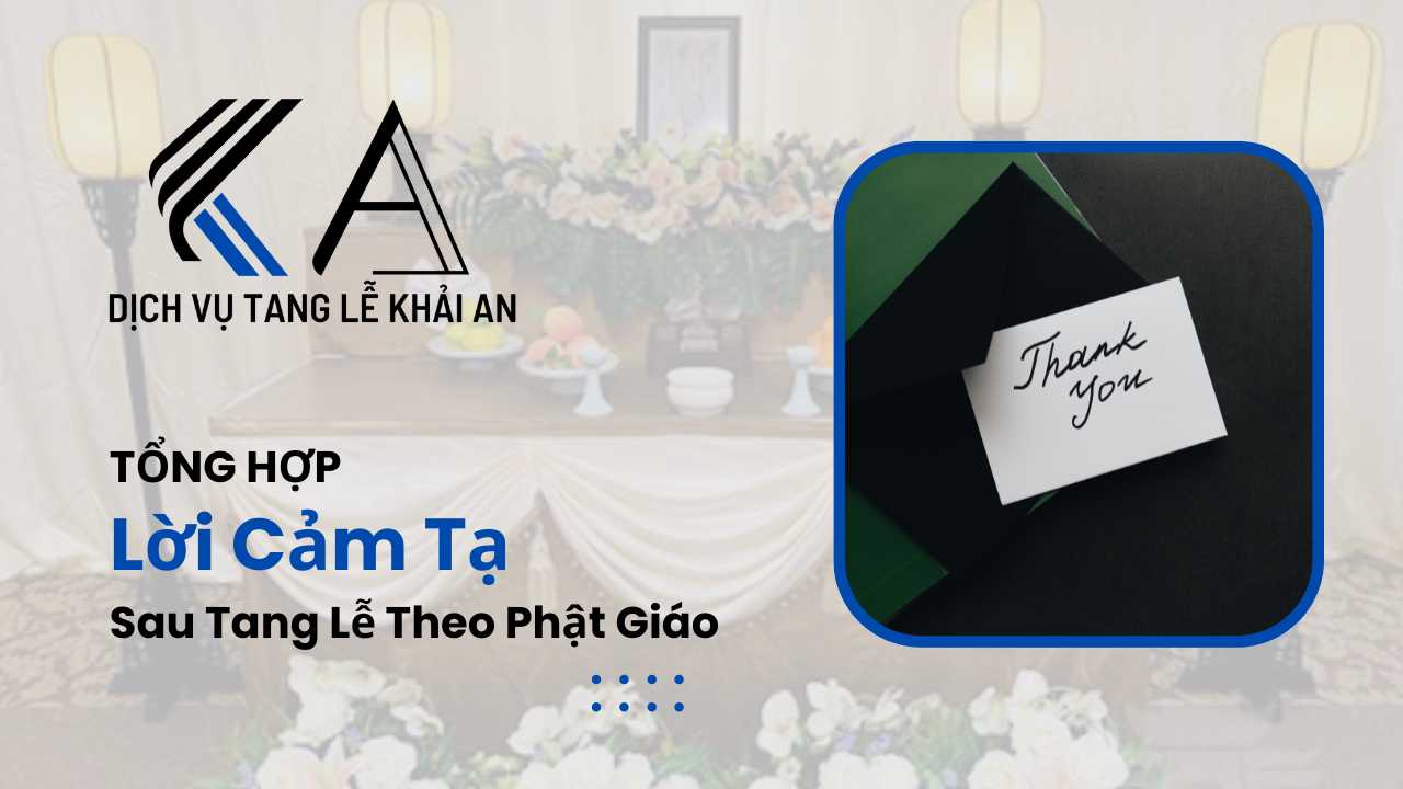 lời cảm tạ cảm ơn sau tang lễ theo phật giáo