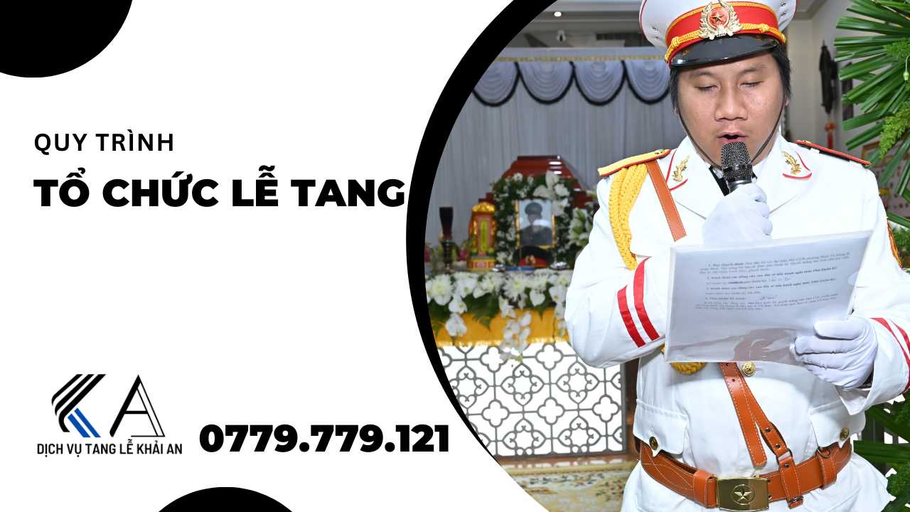 quy định tổ chức chương trình lễ tang cán bộ công chức viên chức