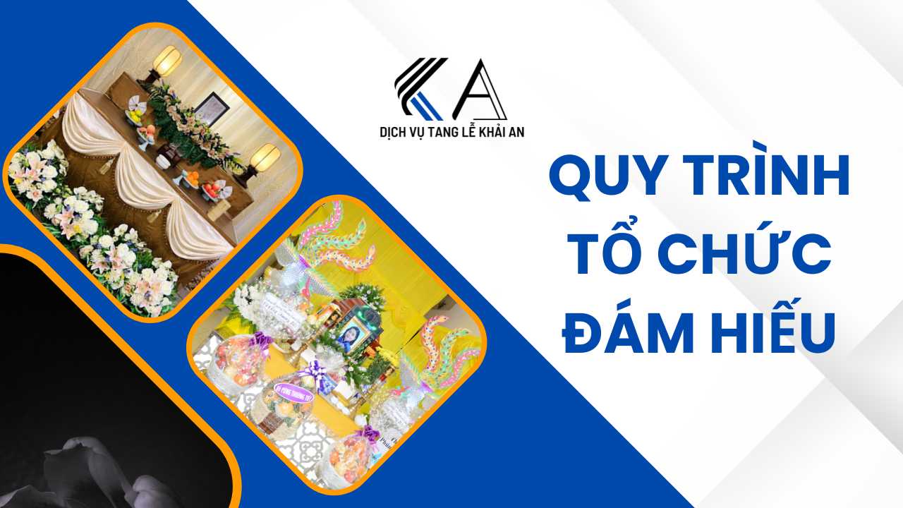 quy trình tổ chức đám hiếu