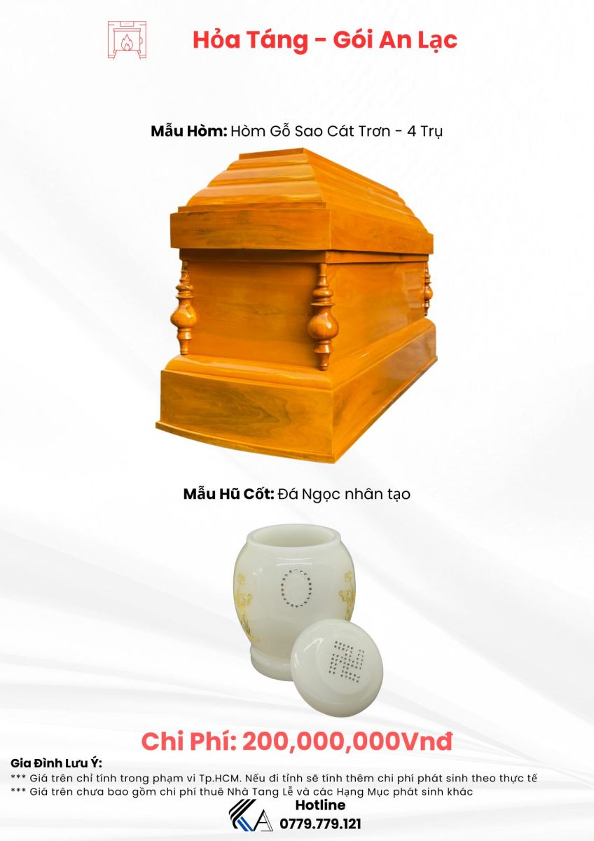 gói thiêu 200 triệu